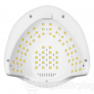 48W LED/UV lempa nagams baltu dugnu Clavier Q8 2