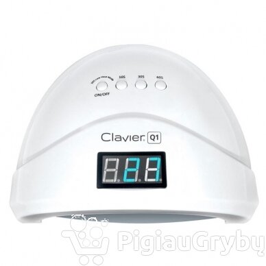 48W UV LED lempa nagams, hibridams, geliams Clavier Q1 2