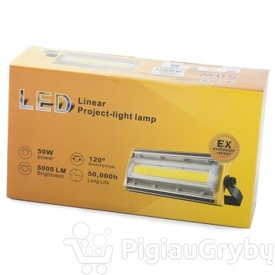 50W halogeninė LED COB lempa 7