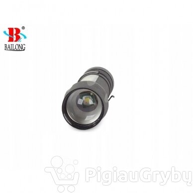 Bailong XML T6 COB LED žibintuvėlis B0040-T6 3