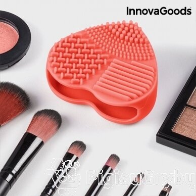 InnovaGoods Wellness Beauté Heart makiažo šepetėlių valymo priemonė 1