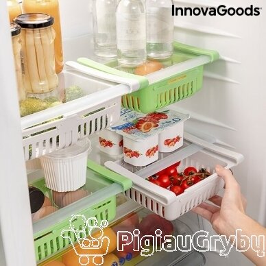 Reguliuojamas šaldytuvo organizatorius Friwer InnovaGoods (2 vnt.) 6