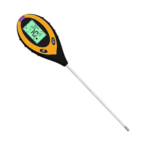 Dirvožemio pH, temperatūros, drėgmės ir insoliacijos matuoklis AG805 4in1