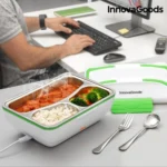 Hobox Pro InnovaGoods 50W elektrinė pietų dėžutė su maistu darbo vietoje