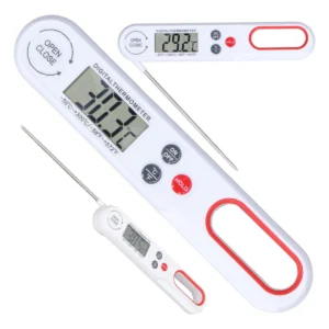 1-sulankstomas-skaitmeninis-maisto-termometras-lcd-baltas Sulankstomas skaitmeninis maisto termometras su LCD, baltas