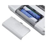 2-elektronines-virtuves-svarstykles-2-aaa-baterijos Elektroninių virtuvės svarstyklių baterijų skyrius su 2 AAA baterijomis