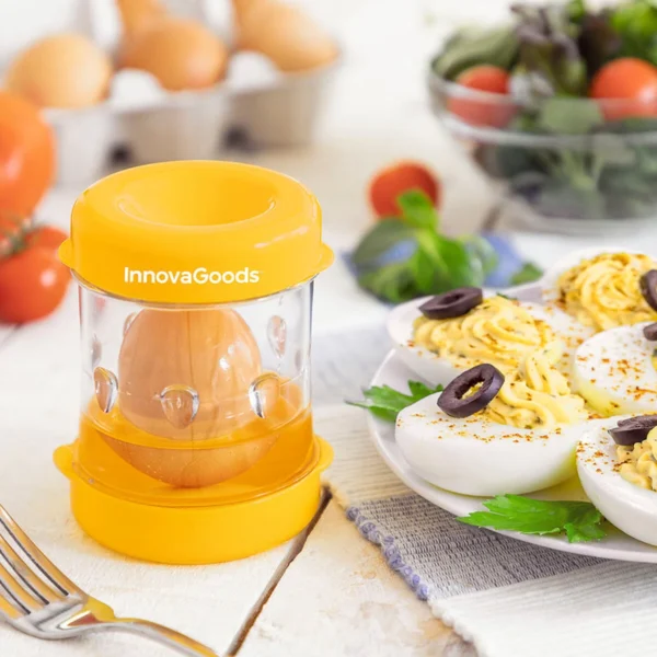 2-innovagoods-shelloff-kiausiniu-lupimo-prietaisas-virtuveje InnovaGoods Shelloff virtų kiaušinių lupimo prietaisas virtuvėje