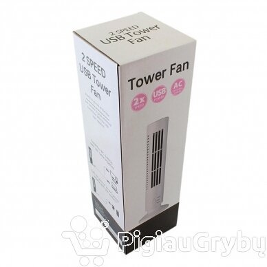 2,5 W USB stalinis ventiliatorius