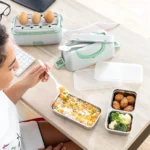 3-beneam-pietu-dezute-su-maisto-indais Beneam 3 viename elektrinė pietų dėžutė su 600 ml ir 400 ml maisto indais