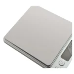3-virtuves-svarstykles-plienine-sverimo-platforma Plieninė 10 × 10 cm elektroninių virtuvės svarstyklių svėrimo platforma