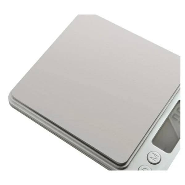 3-virtuves-svarstykles-plienine-sverimo-platforma Plieninė 10 × 10 cm elektroninių virtuvės svarstyklių svėrimo platforma