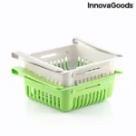 Žalias ir pilkas Friwer InnovaGoods šaldytuvo organizatorius