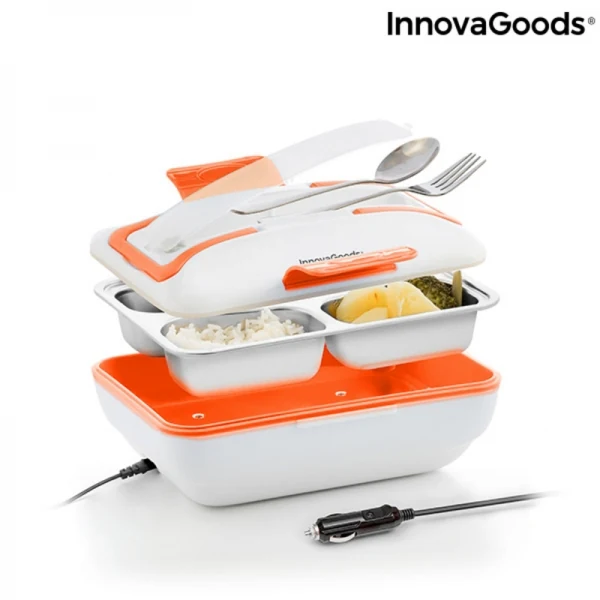 6-innovagoods-pro-bentau-komplektacija Elektrinės pietų dėžutės InnovaGoods Pro Bentau komplektacija