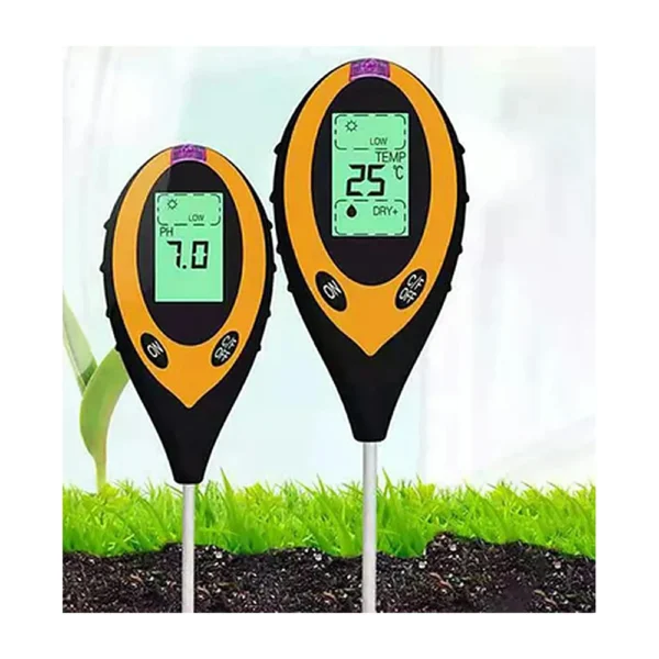 AG805 4in1 dirvožemio matuoklis augalų pH, drėgmės, temperatūros ir šviesos kontrolei