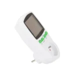 7-vatmetras-pm03b-fr-lizdas-ir-ekranas Vatmetras PM03B-FR su įžemintu lizdu, LCD ekranu ir valdymo mygtukais