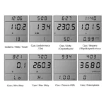 9-vatmetras-pm03b-fr-matavimo-rezimai Vatmetro PM03B-FR LCD ekrano matavimo režimai: W, kWh, V, A, Hz ir galios faktorius