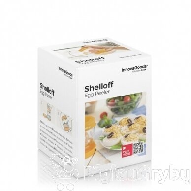 InnovaGoods Virtų kiaušinių lupimo prietaisas Shelloff