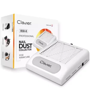 Nagų dulkių surinkėjas Clavier 858-8 80 W baltas su pakuote