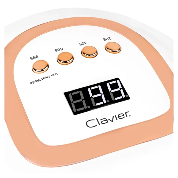 3-clavier-t5-laikmaciai-lcd-low-heat Clavier T5 nagų lempos LCD ekranas ir 10, 30, 60 bei 99 s Low Heat laikmačiai