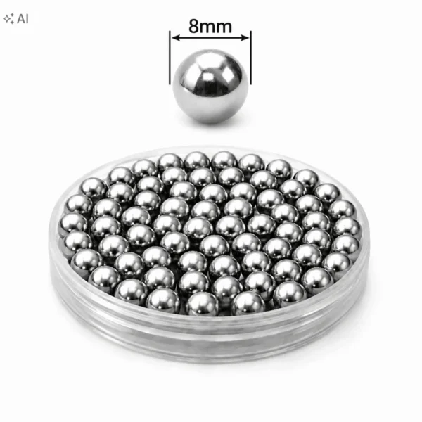 2-plieniniai-rutuliukai-timpai-8mm-skersmuo Plieniniai rutuliukai timpai 8 mm – skersmens iliustracija
