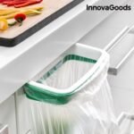 Pakabinamas baltas ir žalias InnovaGoods šiukšlių maišų laikiklis Pakabinamas baltas ir žalias InnovaGoods šiukšlių maišų laikiklis
