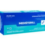 MediSterill 57 × 130 mm sterilizavimo maišelių 200 vnt. dėžutė