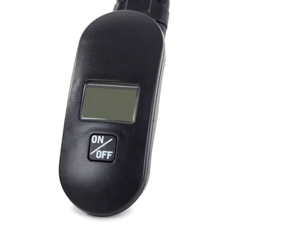 Bagažo svarstyklių LCD ekranas ir įjungimo mygtukas